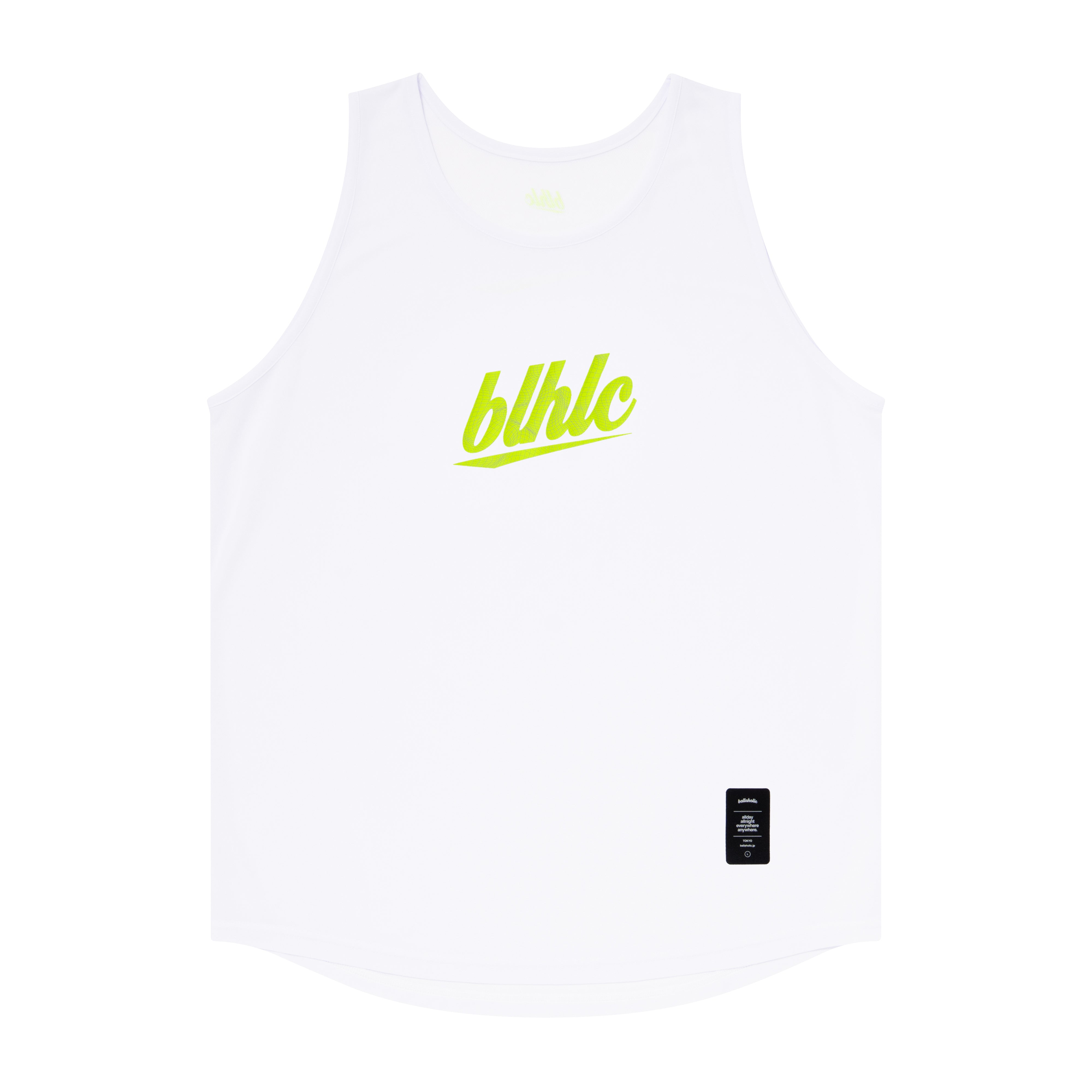 ballaholic-3d-net-blhlc-tank-top-white-lime-gray image 1