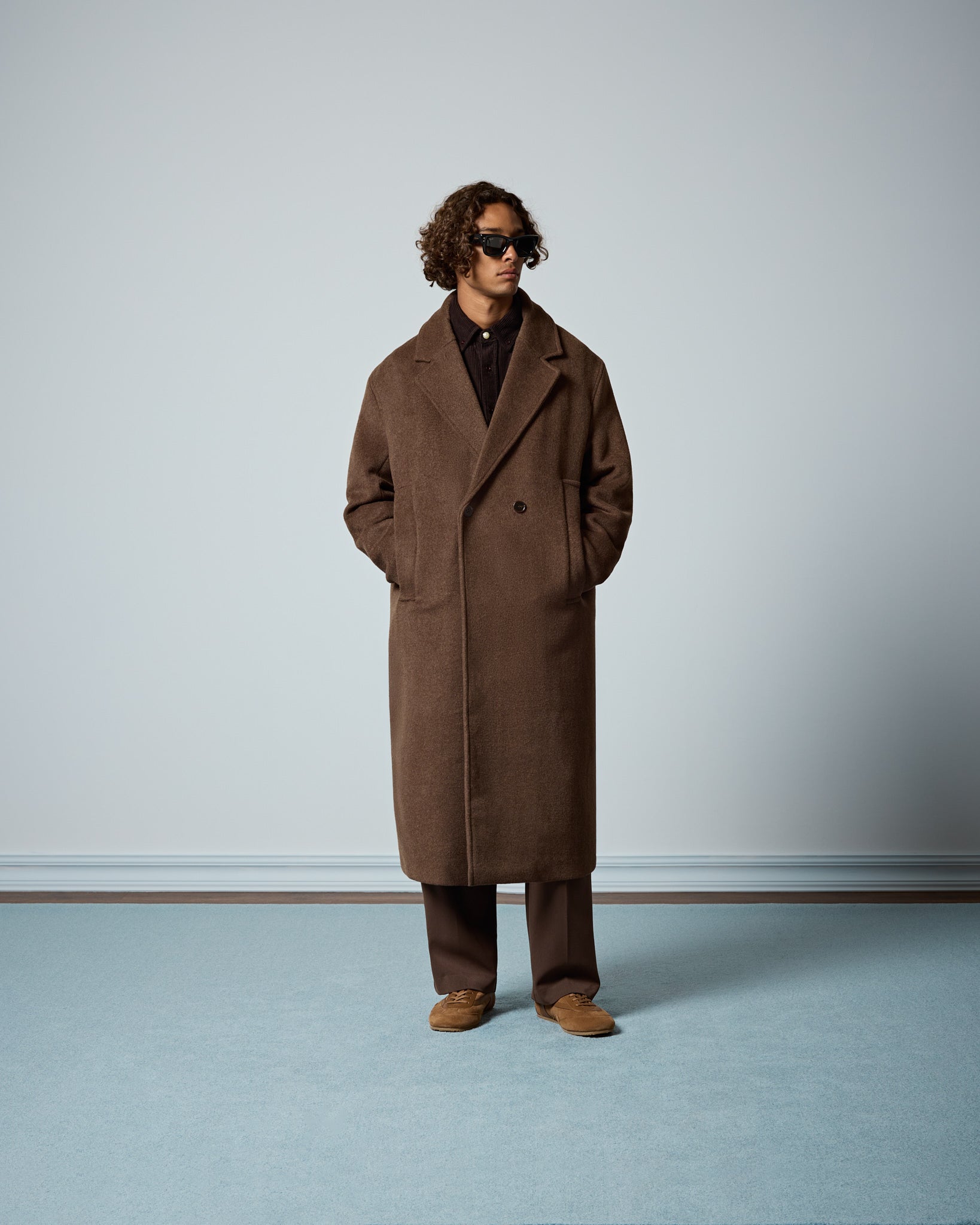 eightyfive-double-breasted-wollmantel-coat-brown-wolle image 4