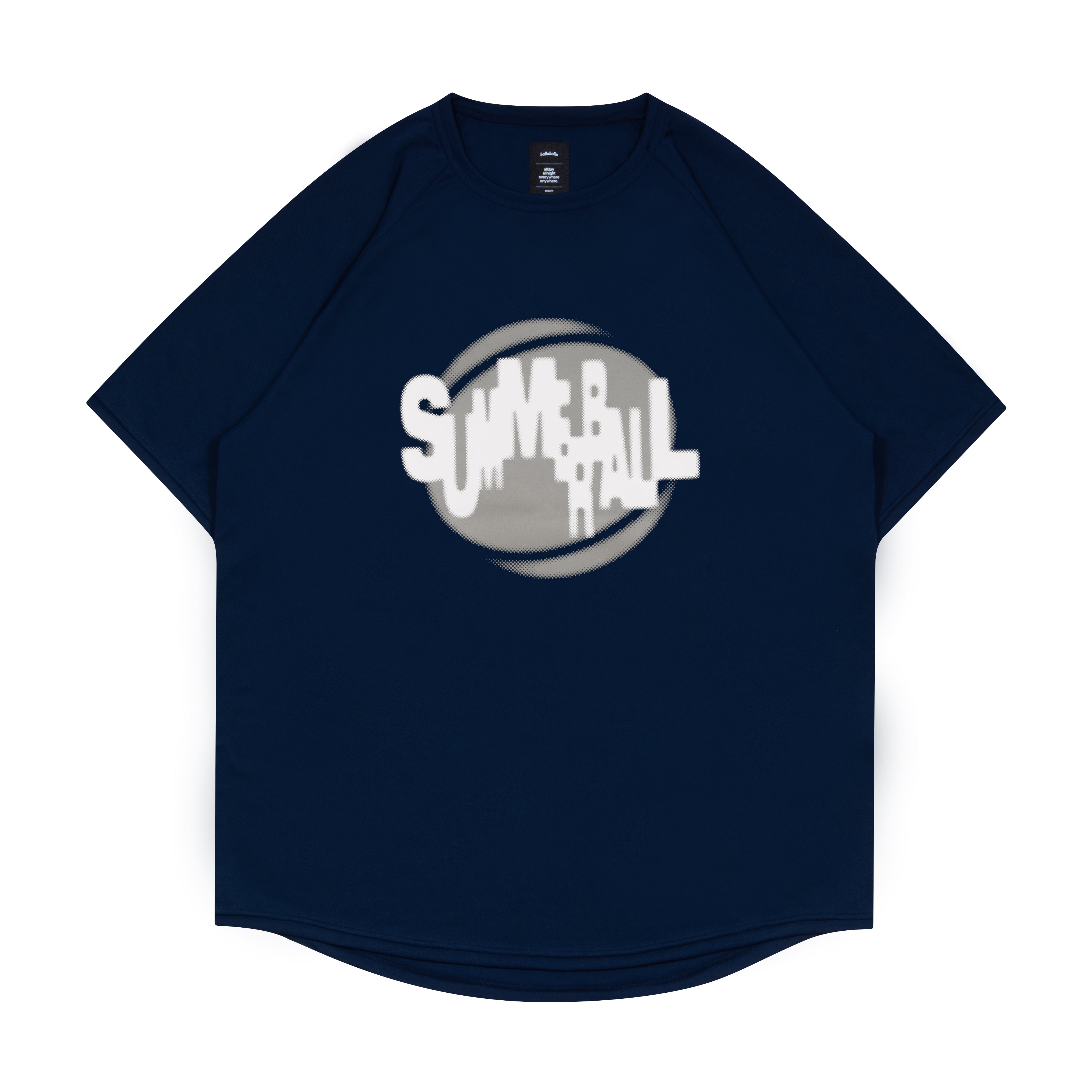 ballaholic-summerball-2026-cool-tee-navy image 1