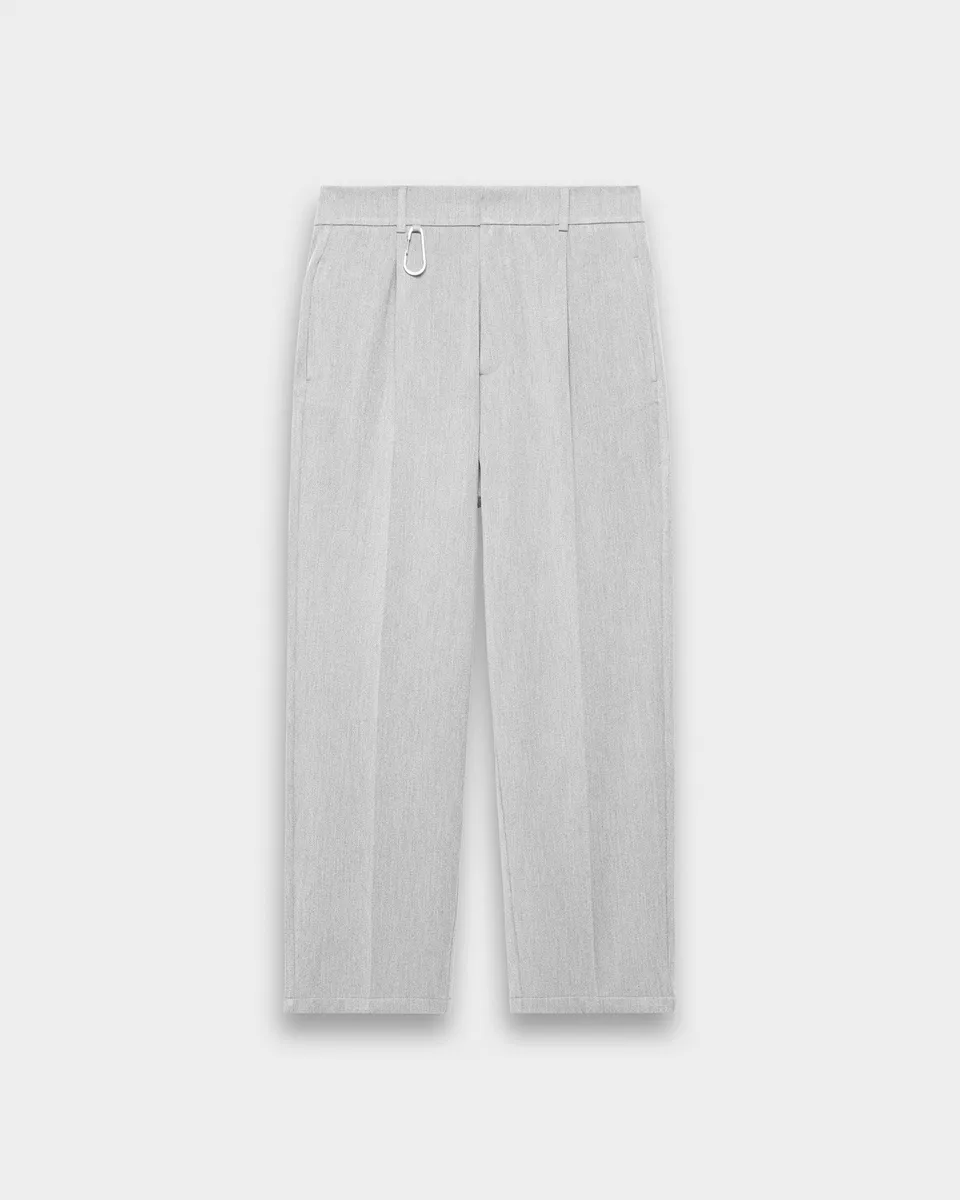 eightyfive-pleated-baggy-tailored-pants-hose-grey image 1