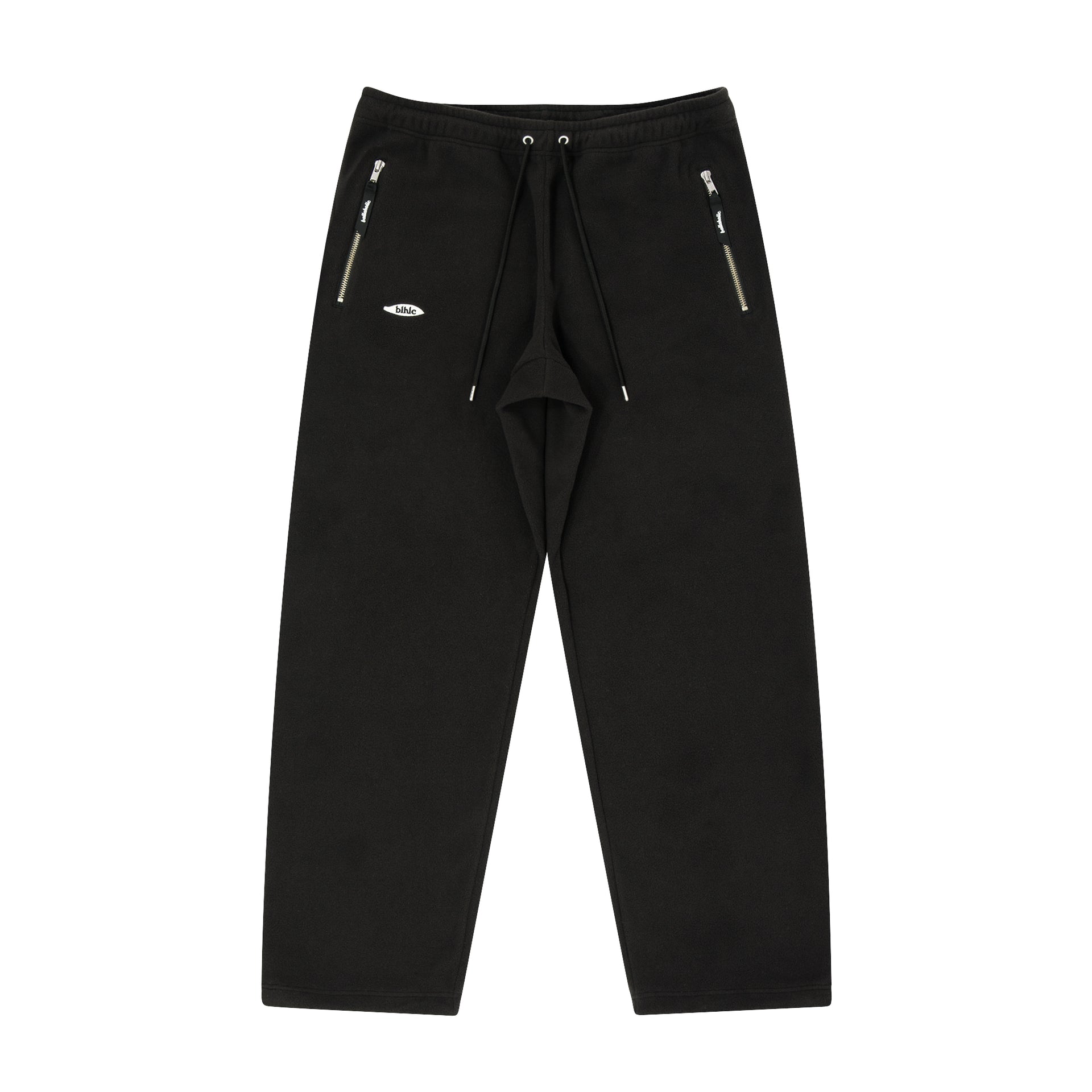ballaholic-pants-ball-panel-logo-fleece-hose-schwarz image 1