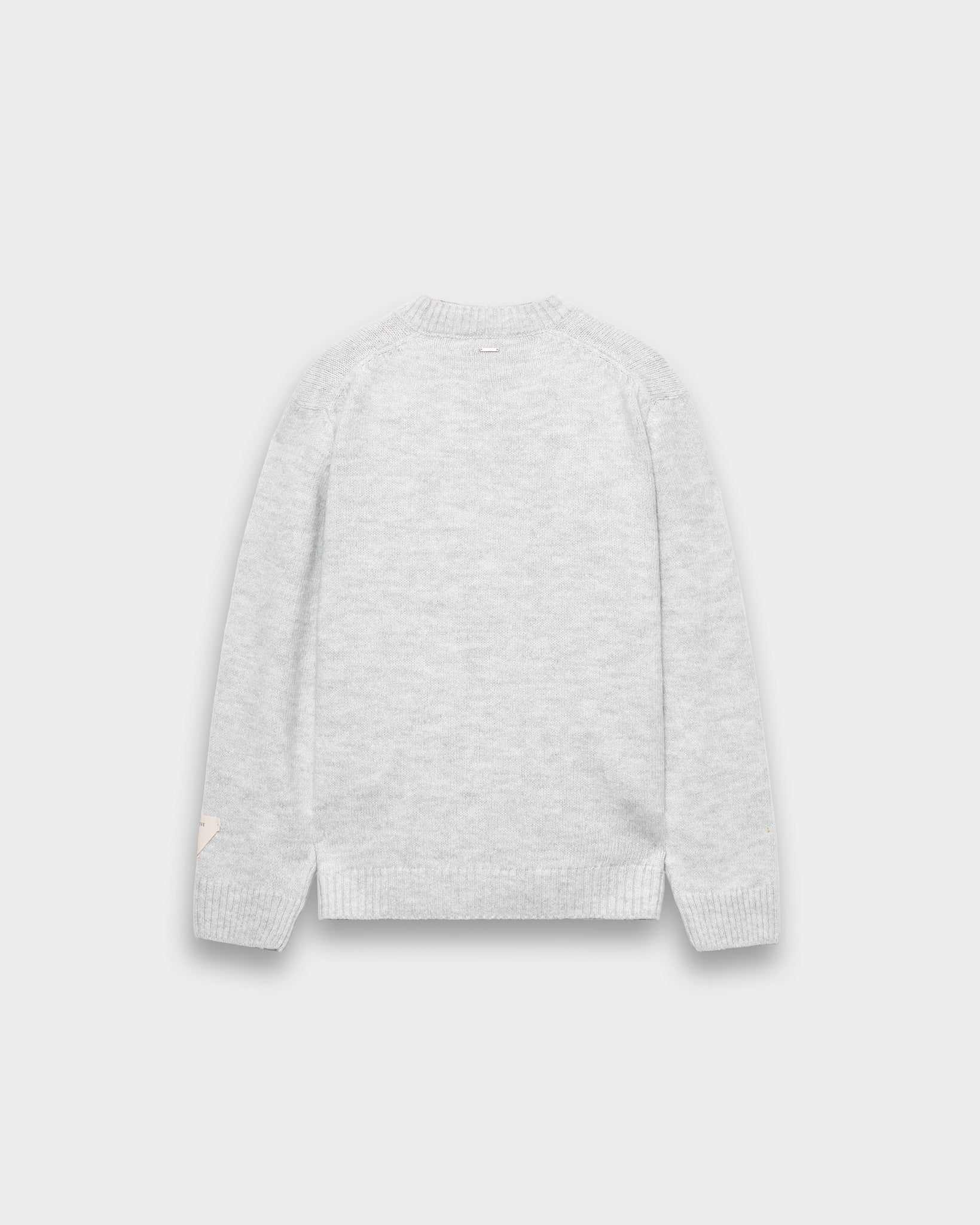 eightyfive-crew-neck-sweater-pullover-hellgrau-meliert image 2