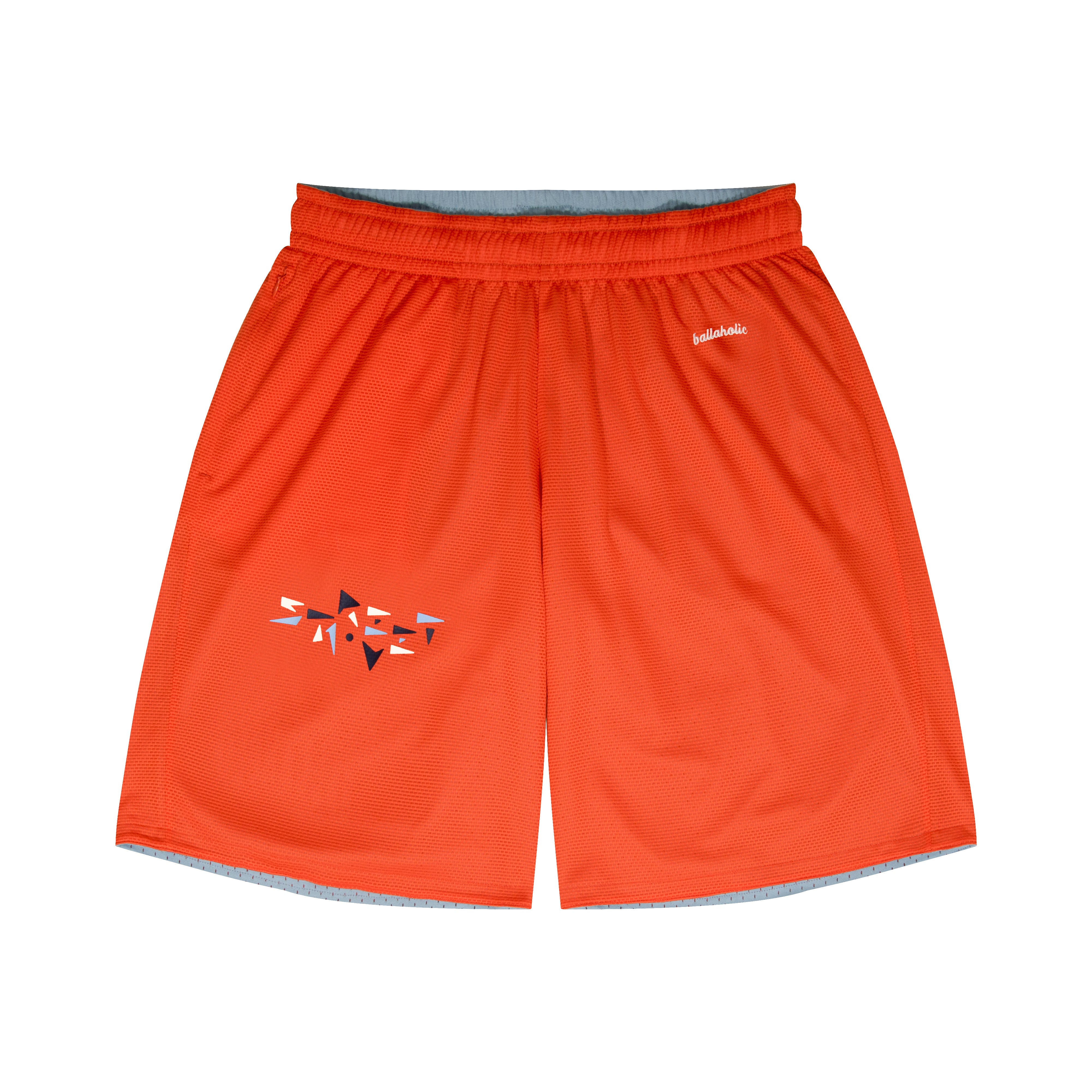 ballaholic-college-streetmove-mesh-zip-shorts-hellblau-orange image 2