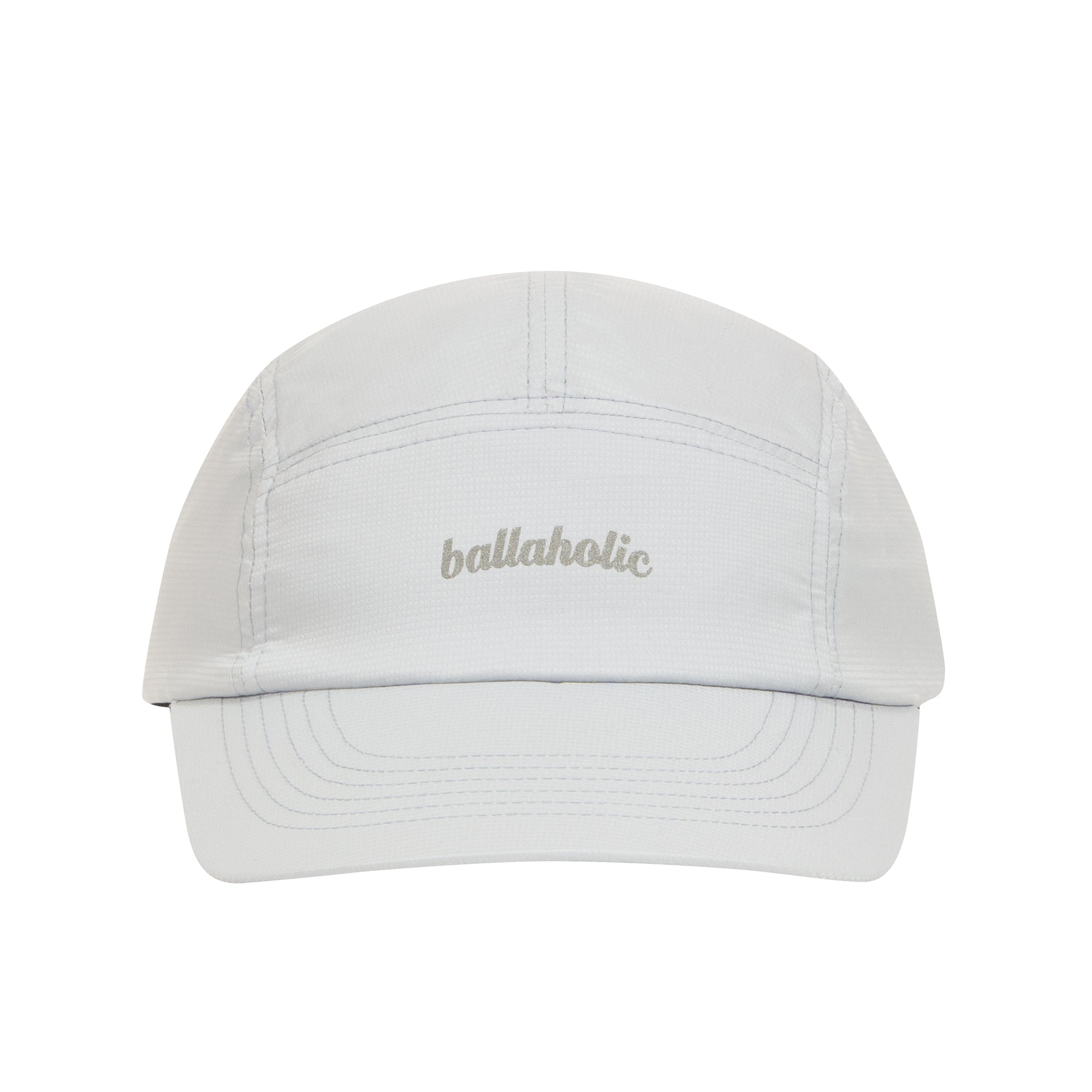 ballaholic-logo-nylon-jet-cap-cap-gray image 1