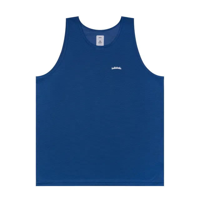 ballaholic-knit-mesh-logo-tank-top-tanktop-blau image 1