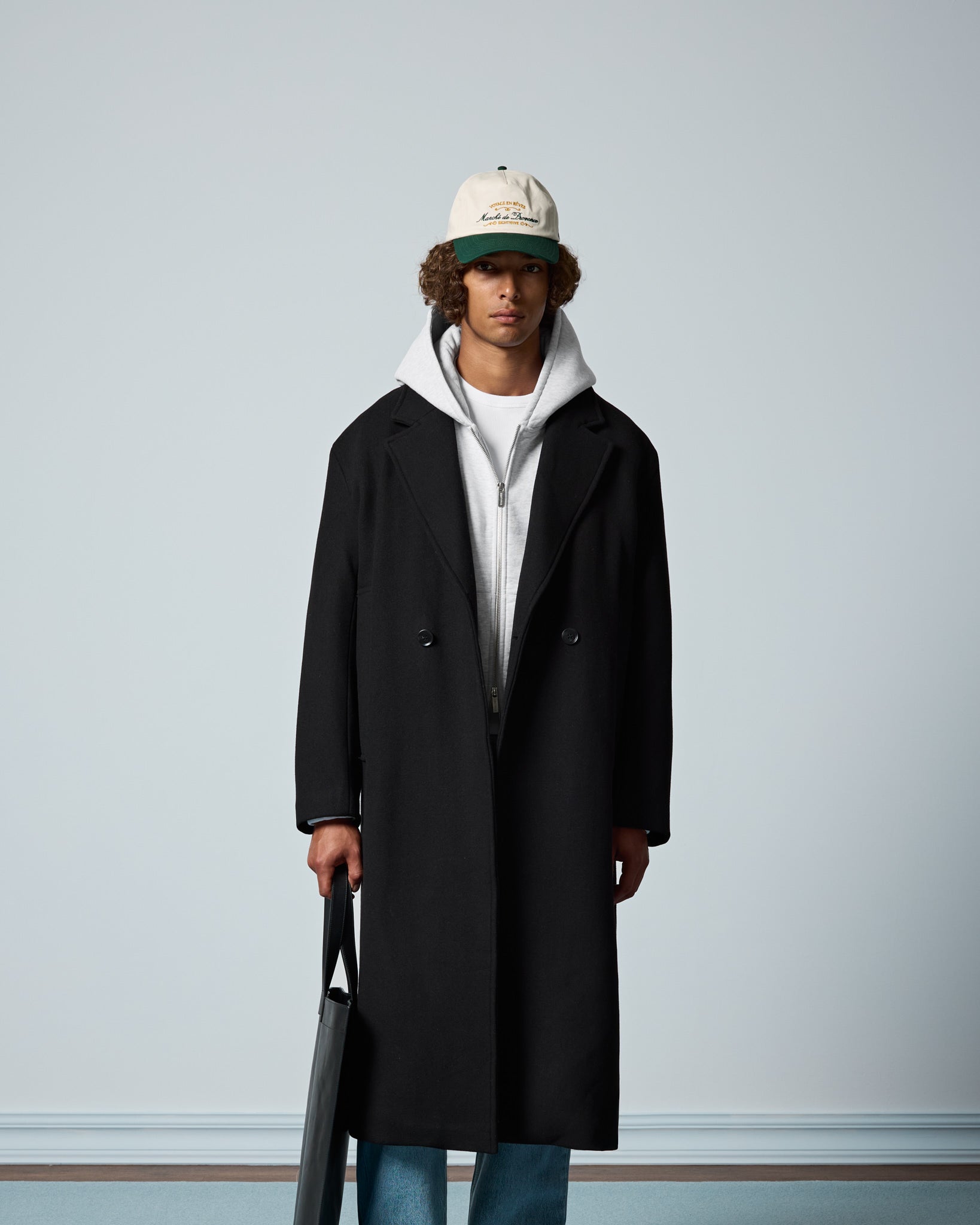 eightyfive-double-breasted-wool-coat-mantel-schwarz-wolle image 3