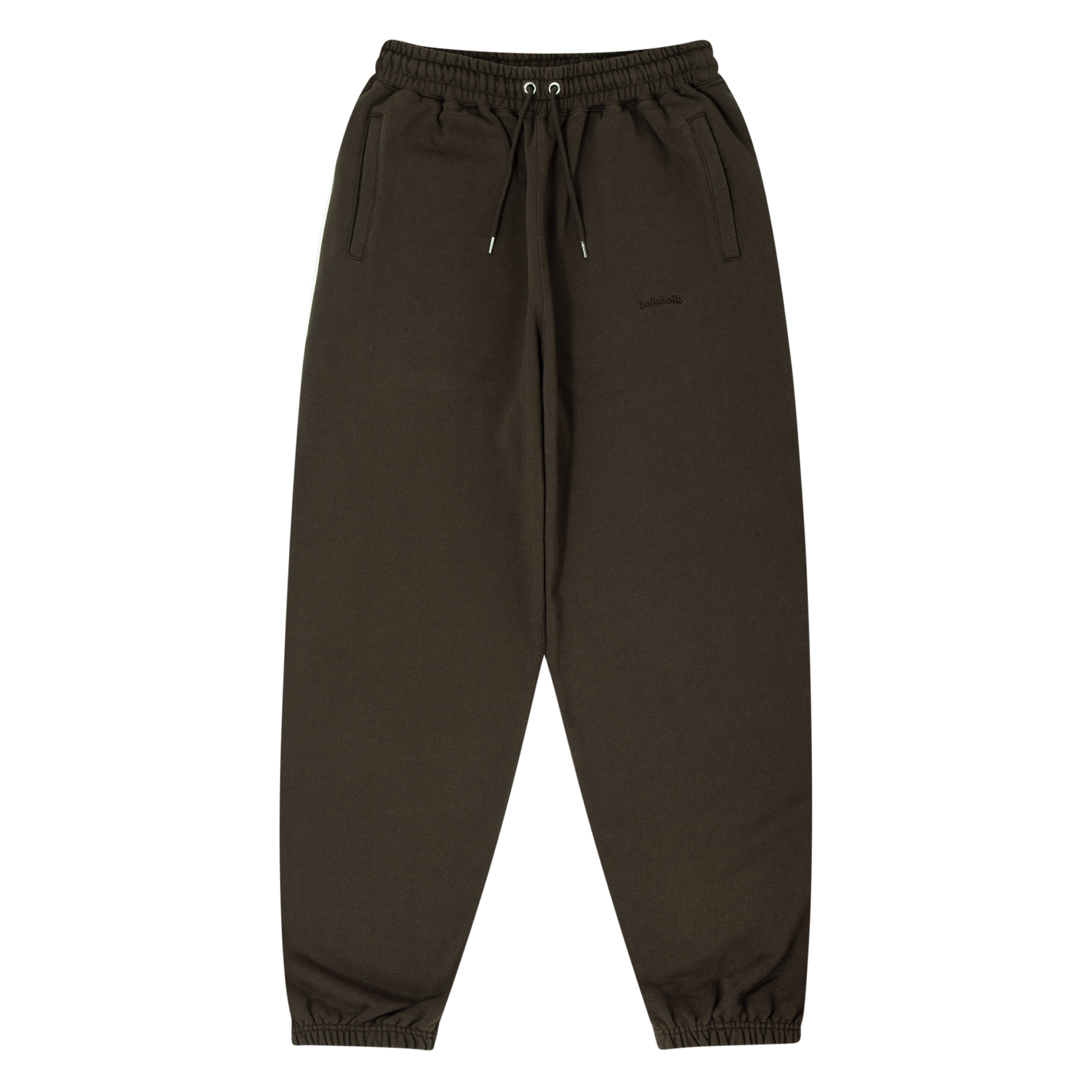 ballaholic-small-logo-sweat-pants-chocolate-jogginghose image 1