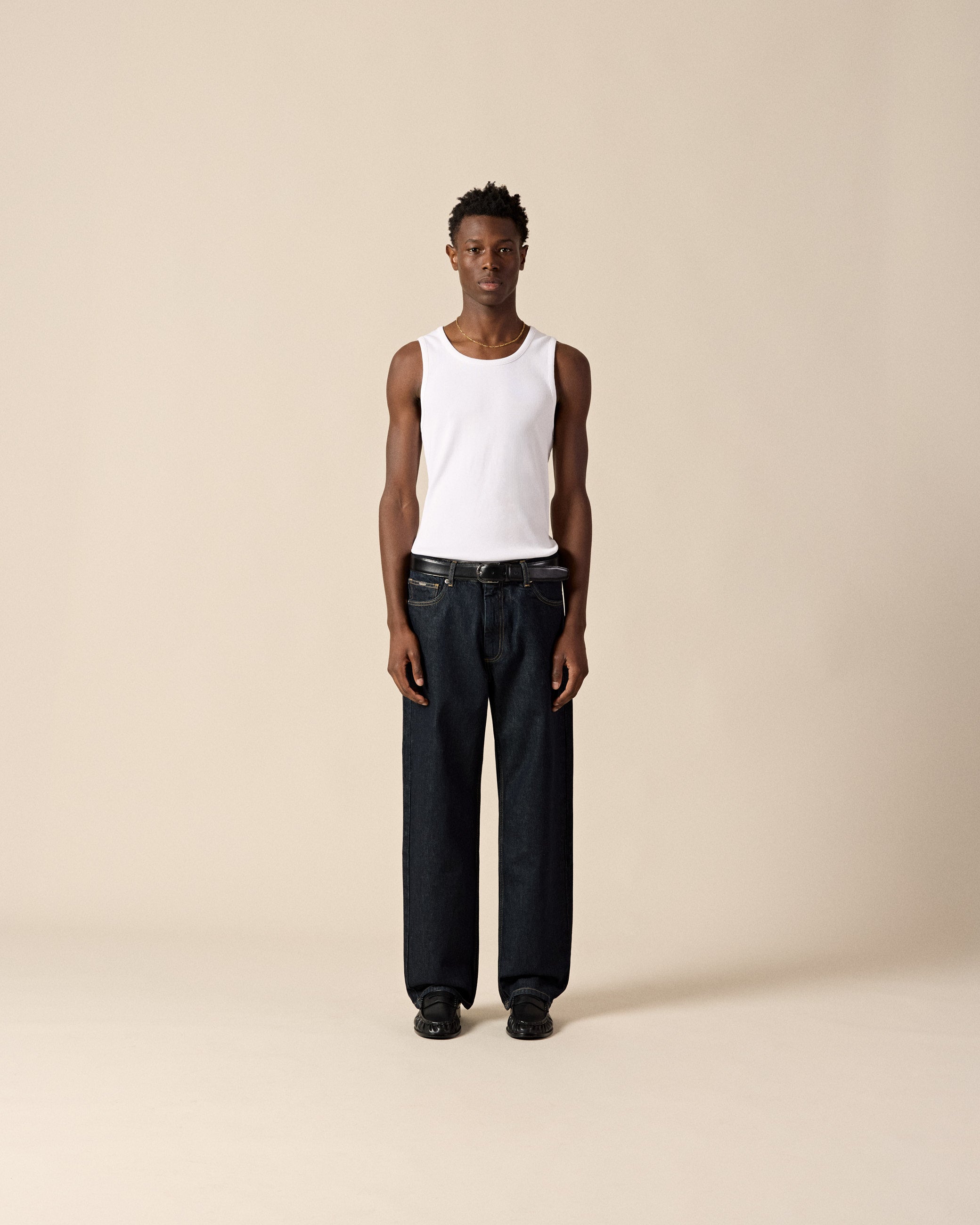 eightyfive-tops-signature-tanktop-white-slim-fit-baumwolle image 4