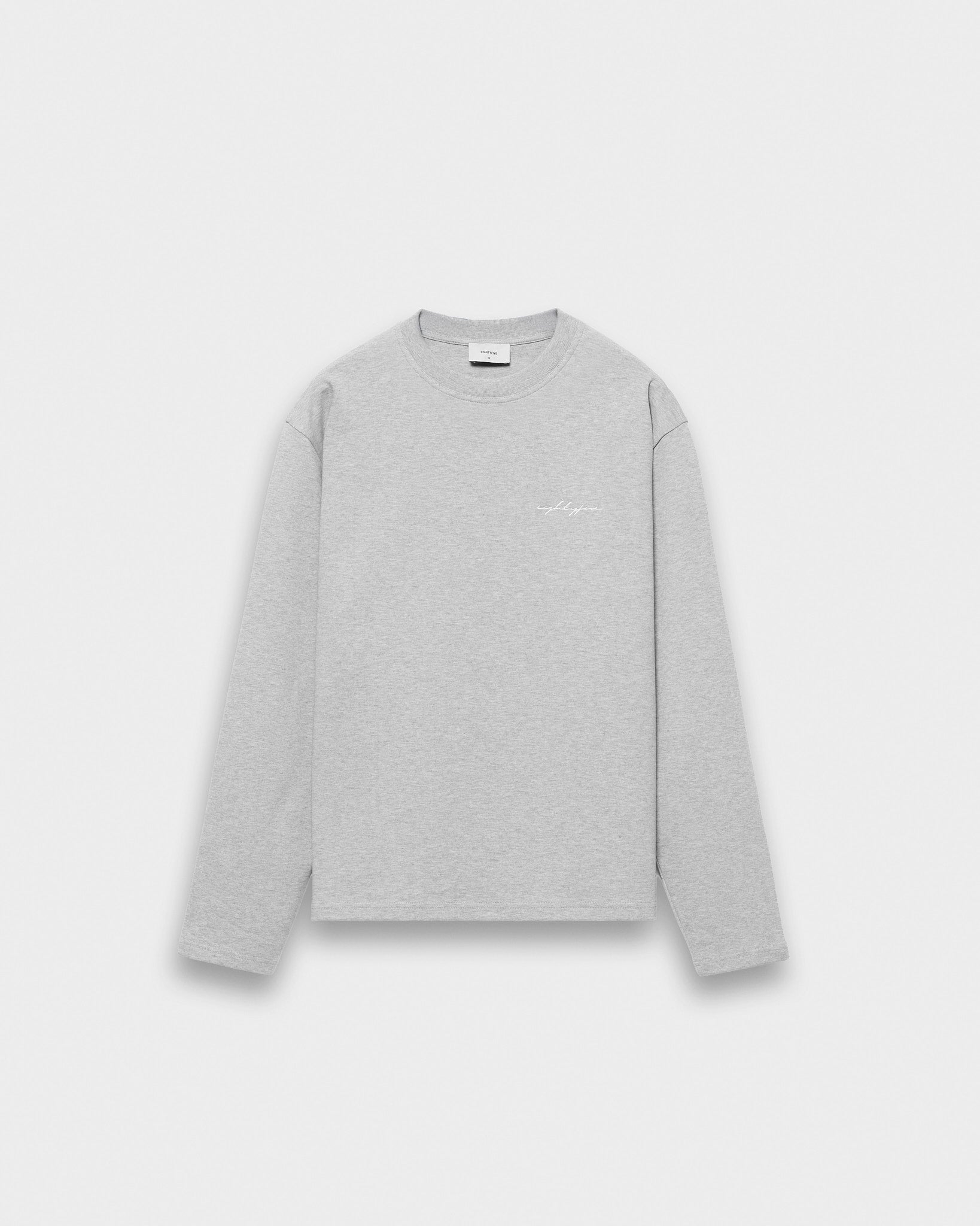eightyfive-tops-embroidered-longsleeve-shirt-grau-m image 1