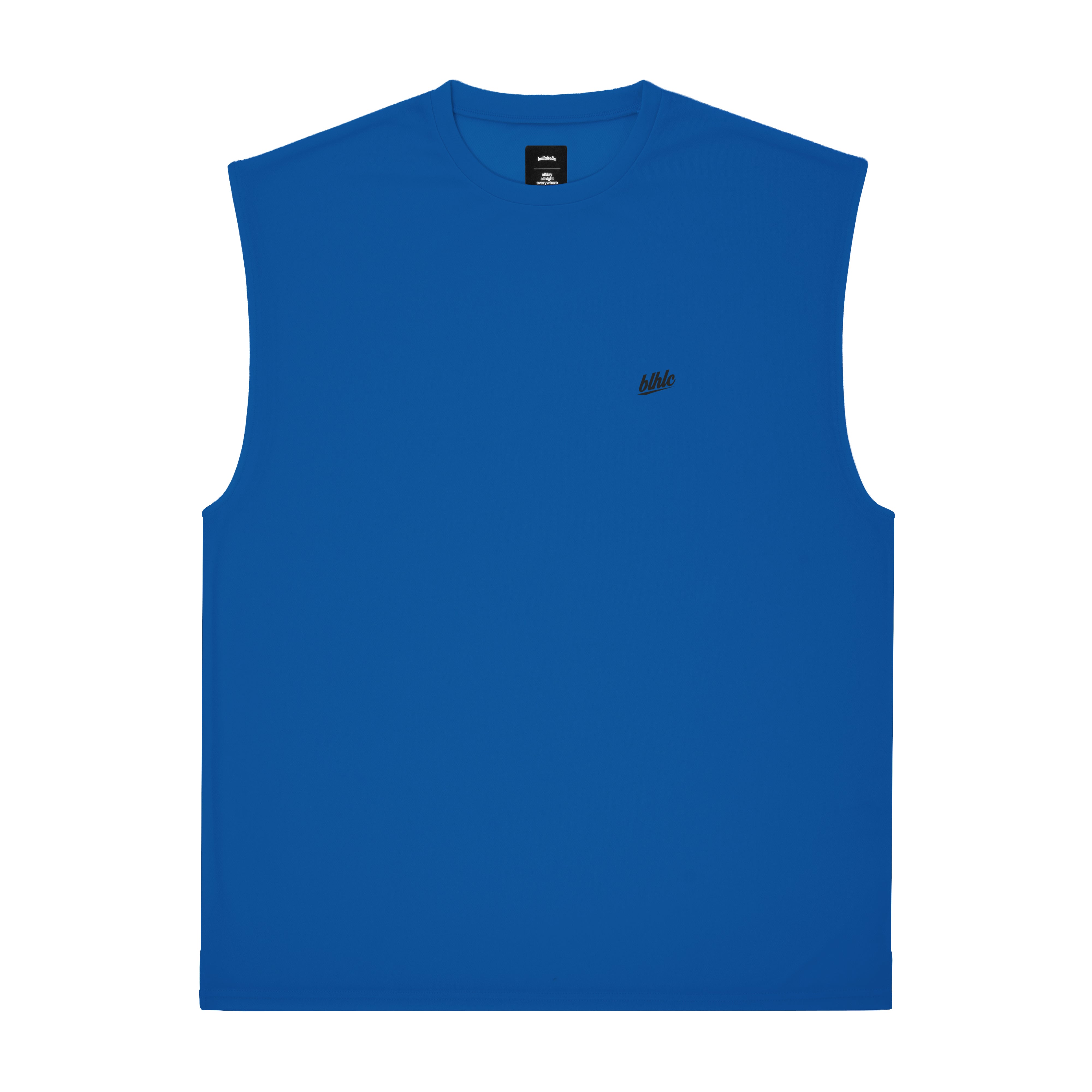 ballaholic-tops-3d-net-no-sleeve-top-tanktop-blau-ivory image 2