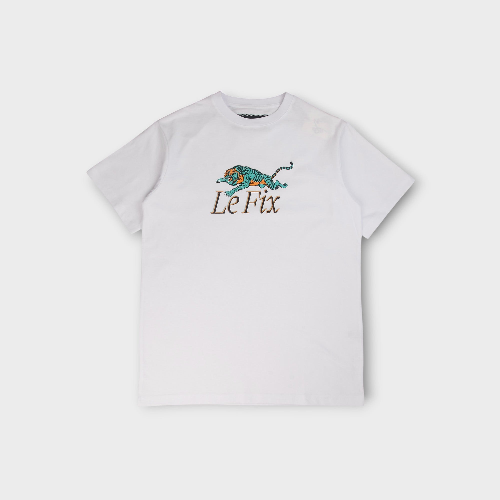 le-fix-tiger-t-shirt-wei-mit-tigerprint image 1
