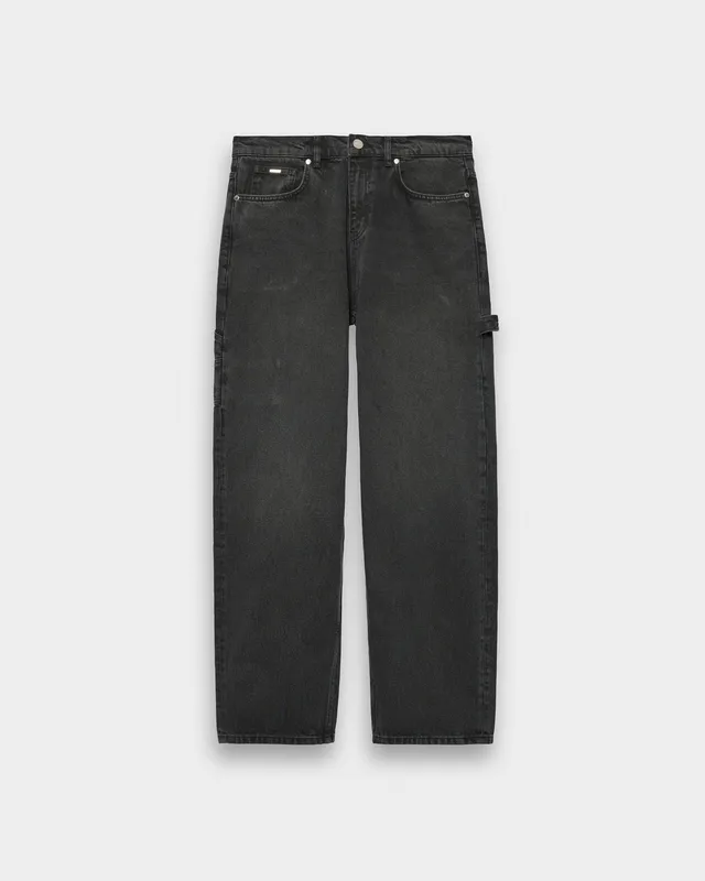 eightyfive-baggy-carpenter-denim-jeans-black-washed-baggy image 1