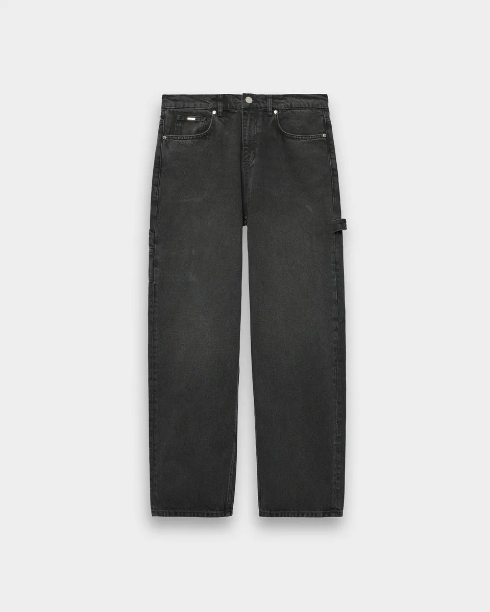 eightyfive-baggy-carpenter-denim-jeans-black-washed-baggy image 1