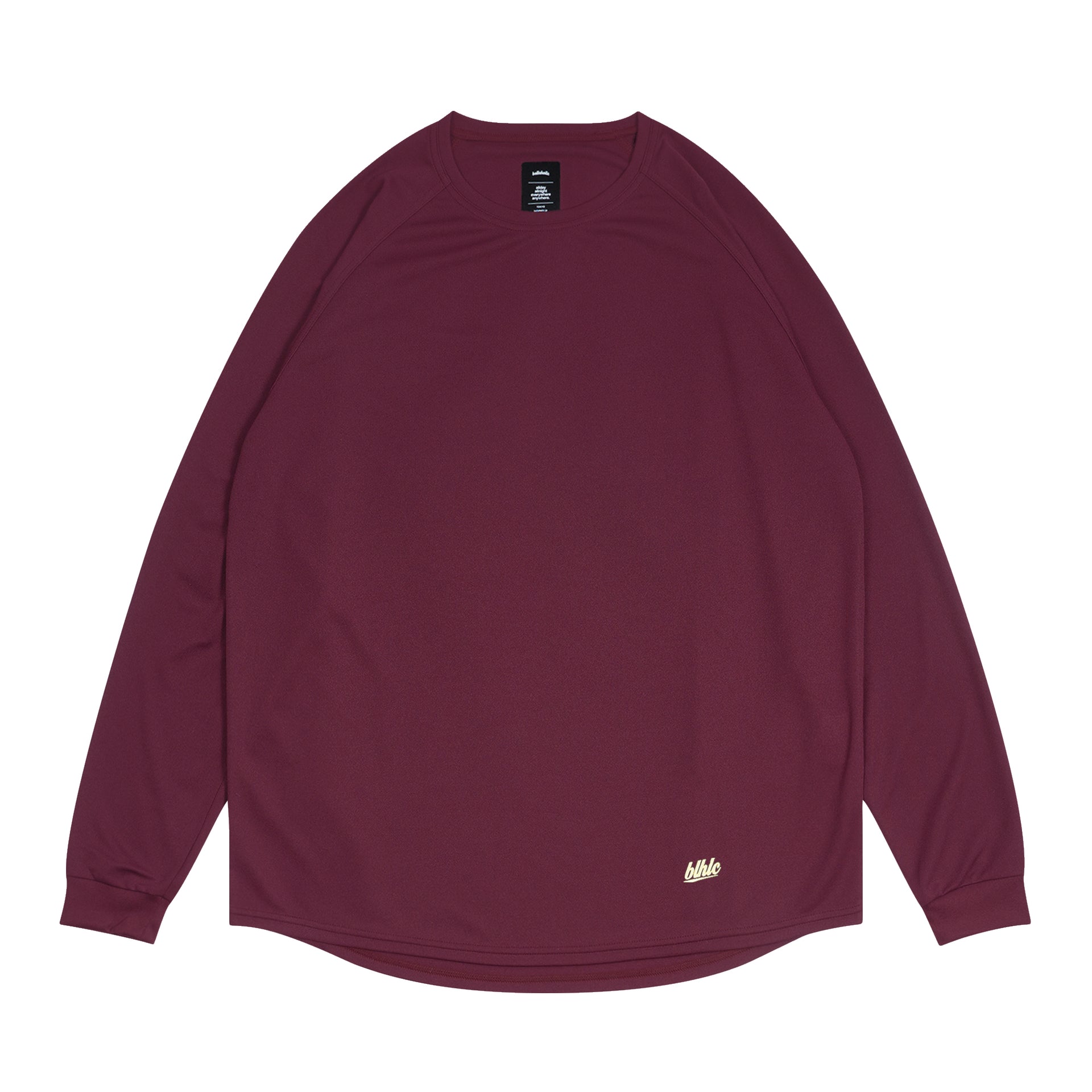 ballaholic-blhlc-cool-long-tee-crimson-ivory image 1