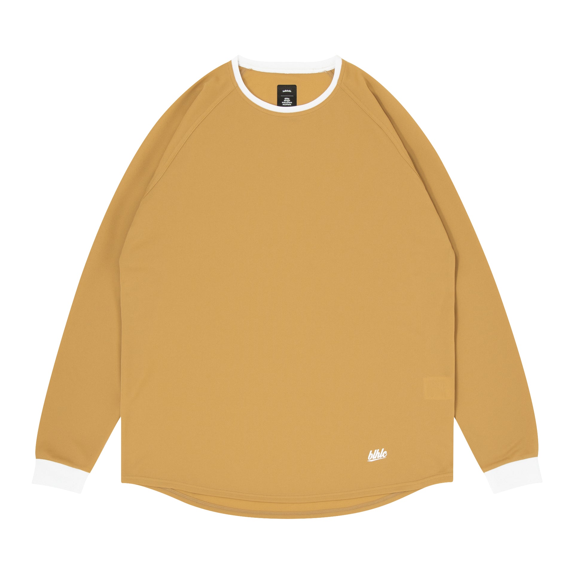 ballaholic-blhlc-cool-long-tee-longsleeve-cinnamon-white-print image 1