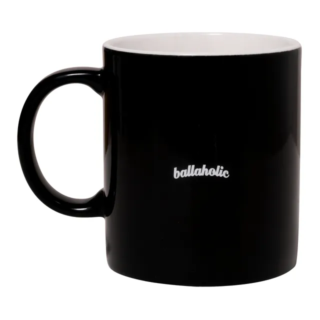 ballaholic-accessories-concept-mug-tasse-schwarz-logo-print image 1