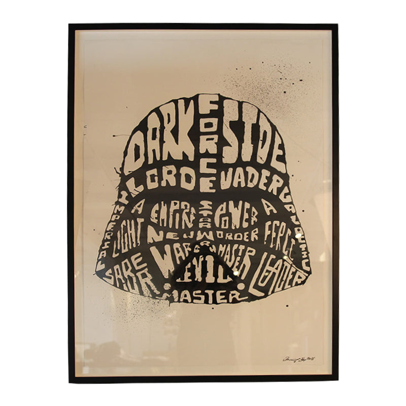 le-fix-lord-vader-benny-bee-kunstdruck image 1