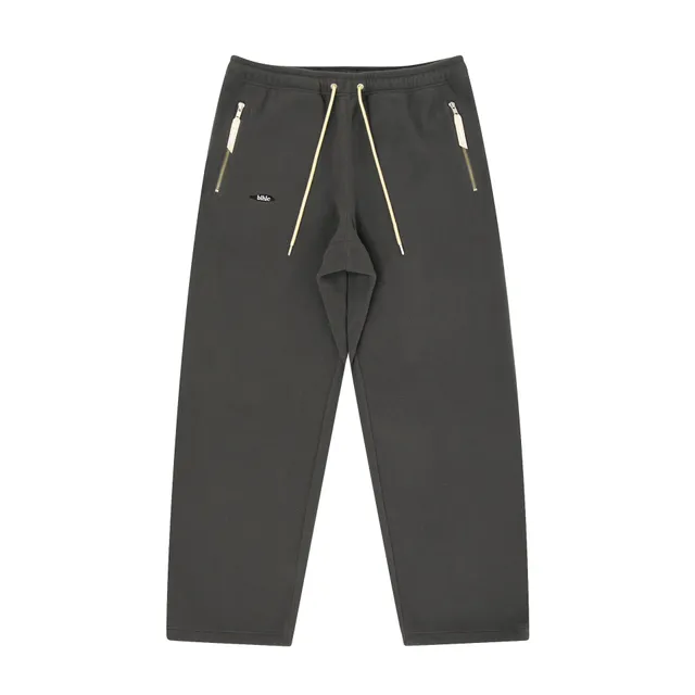 ballaholic-ball-panel-fleece-pants-hose-gray image 1
