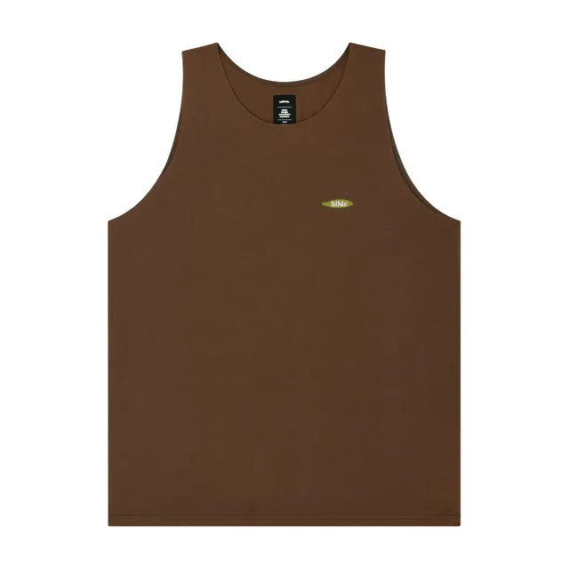 ballaholic-ball-panel-logo-cotton-tank-top-braun image 1