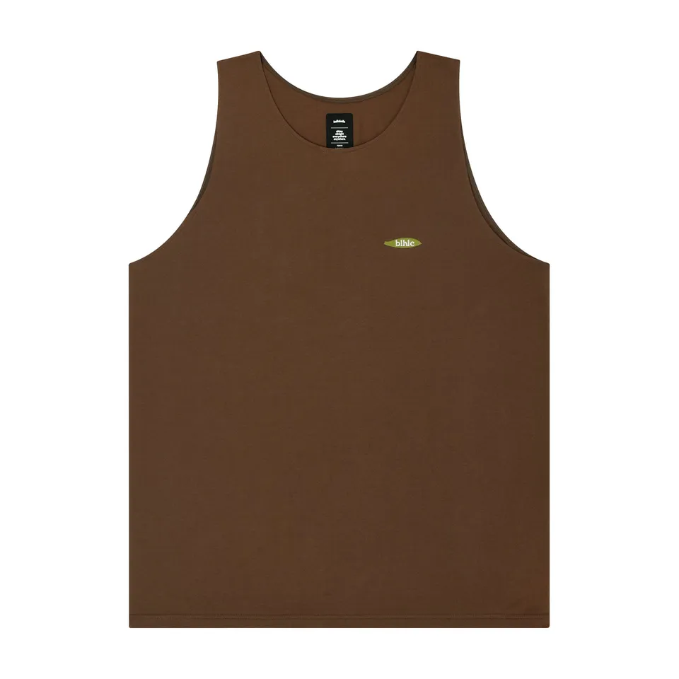 ballaholic-ball-panel-logo-cotton-tank-top-braun image 1