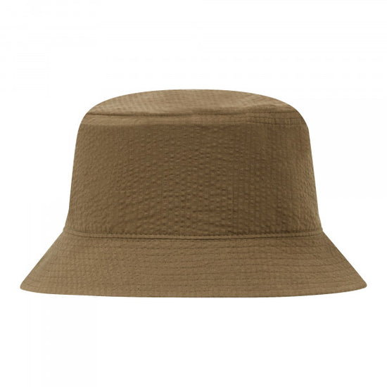ballaholic-headwears-seersucker-bucket-hat-fischerhut-khaki image 2