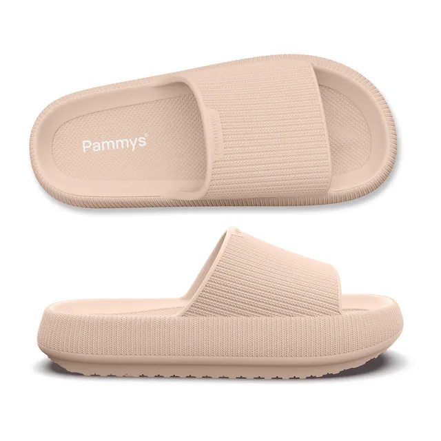 pammys-originals-badelatschen-damen-grau-36-37-vegan-eva image 1