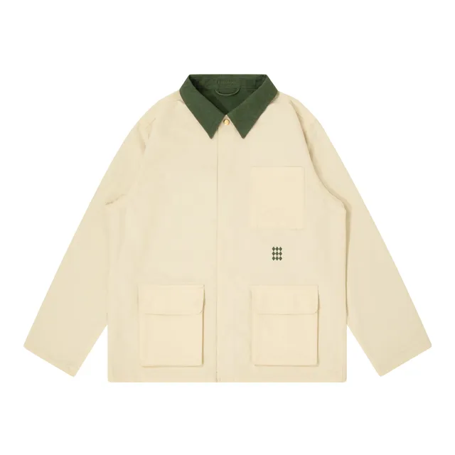 ballaholic-reversible-coverall-wendejacke-ivory-green image 1