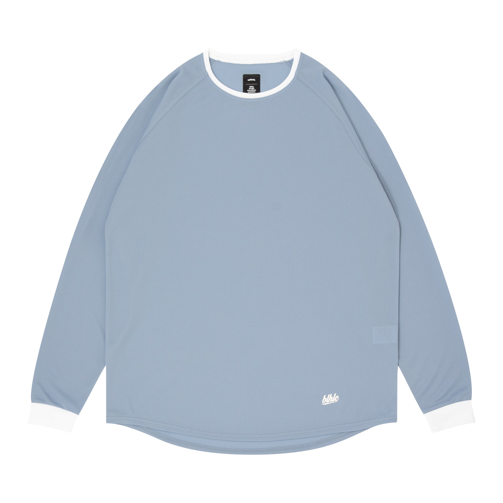 ballaholic-blhlc-cool-long-tee-langarmshirt-cerulean-blue-white image 1