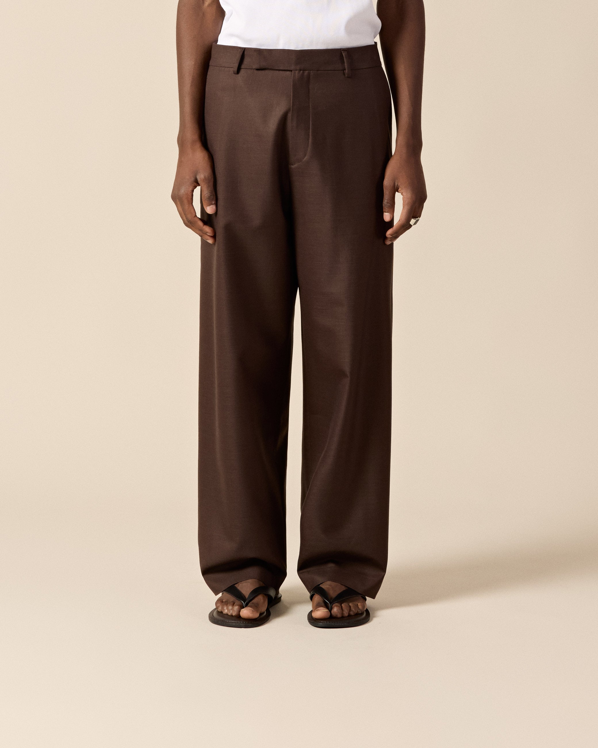 eightyfive-wool-tailored-pants-stoffhose-braun-32 image 3