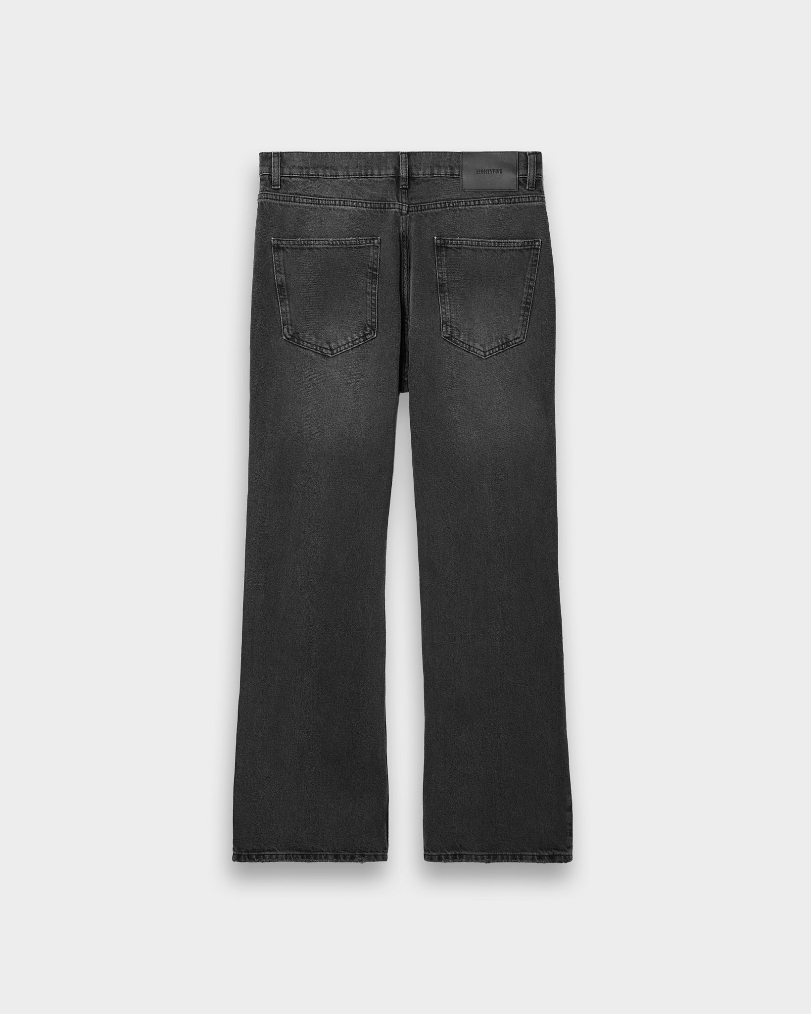 eightyfive-flared-denim-jeans-light-grey-flared-fit image 2
