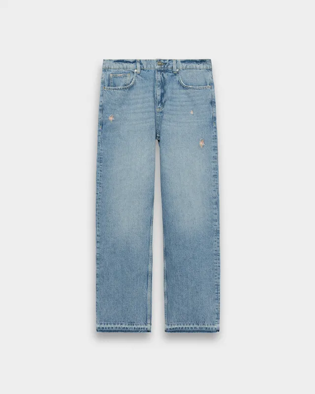 eightyfive-open-hem-straight-denim-hellblau-baumwolle image 1