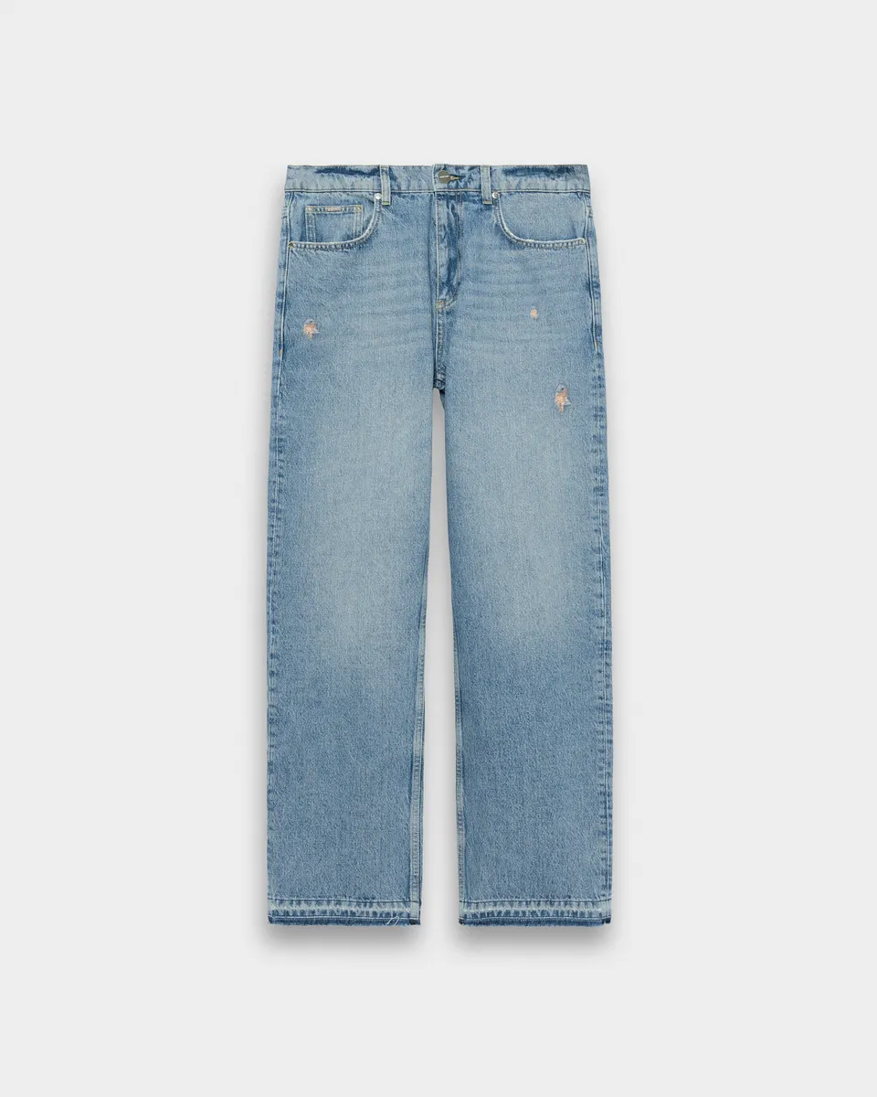 eightyfive-open-hem-straight-denim-hellblau-baumwolle image 1