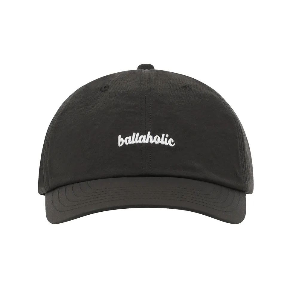 ballaholic-logo-nylon-6p-cap-schwarz-basecap image 1