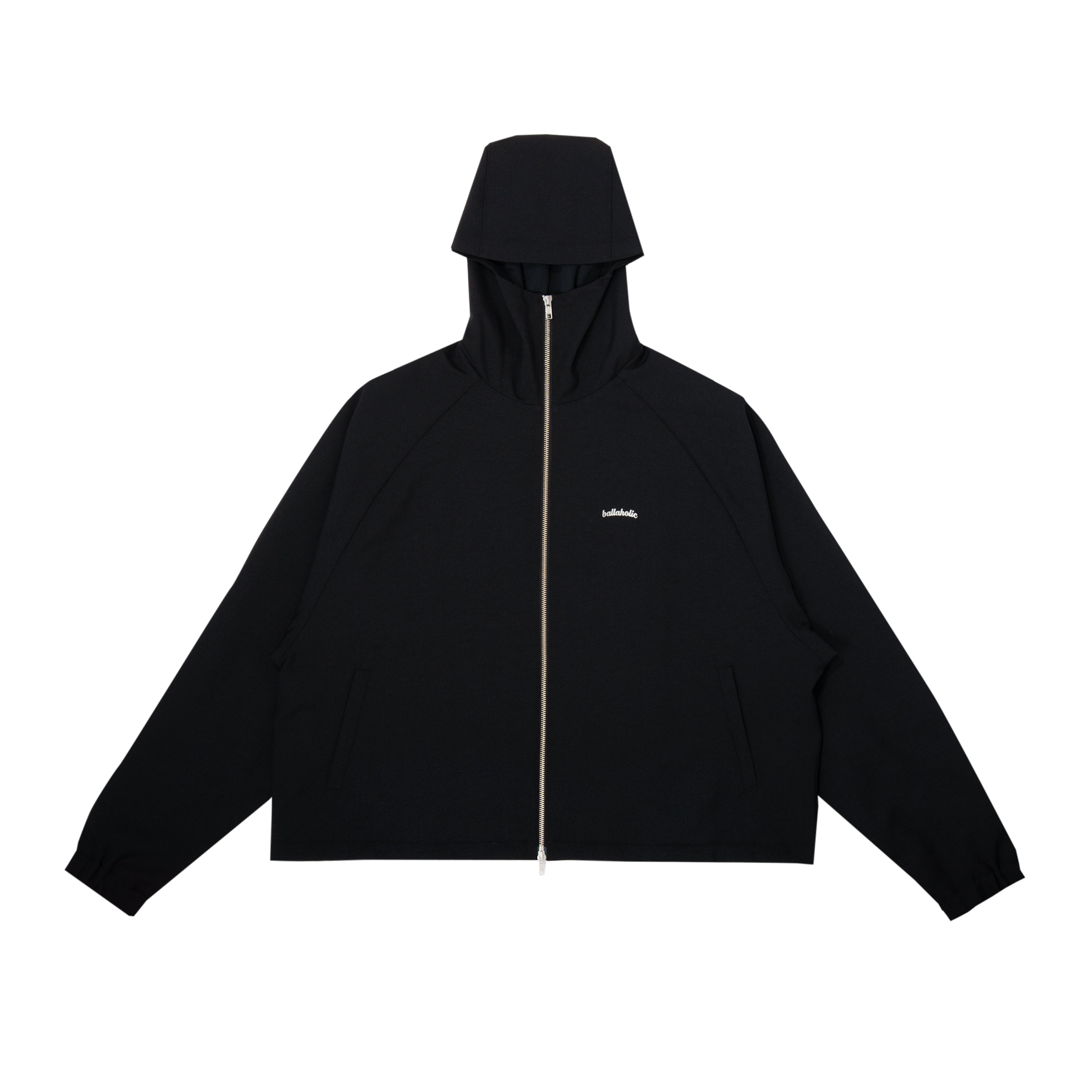 ballaholic-shell-over-zip-parka-jacke-schwarz-m-2xl image 1