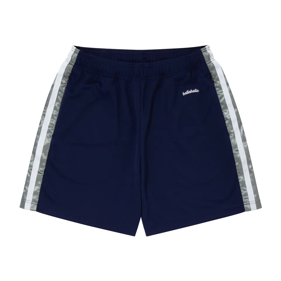 ballaholic-side-tape-jersey-shorts-navy-basketballshorts image 1