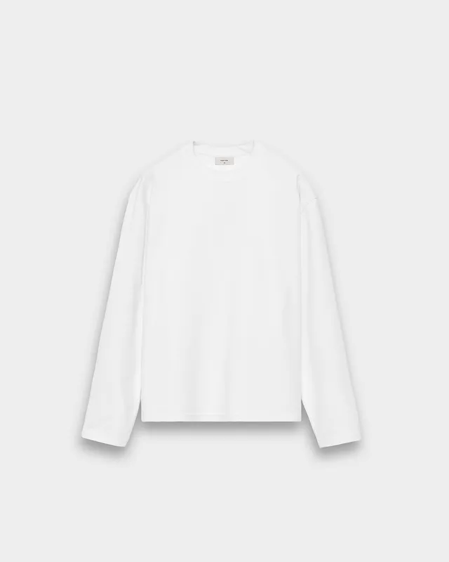 eightyfive-signature-longsleeve-langarmshirt-white-baumwolle image 1