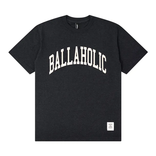 ballaholic-cotton-tees-college-logo-tee-t-shirt-dark-heather-navy image 1