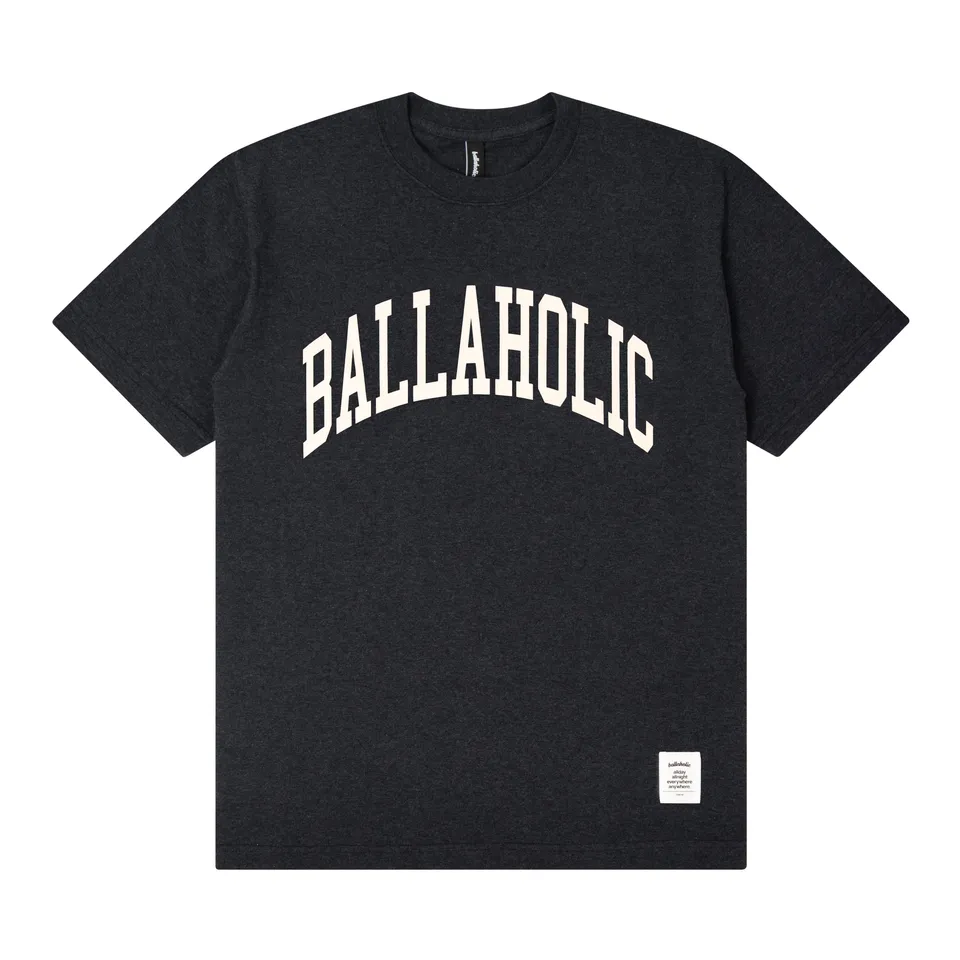 ballaholic-cotton-tees-college-logo-tee-t-shirt-dark-heather-navy image 1