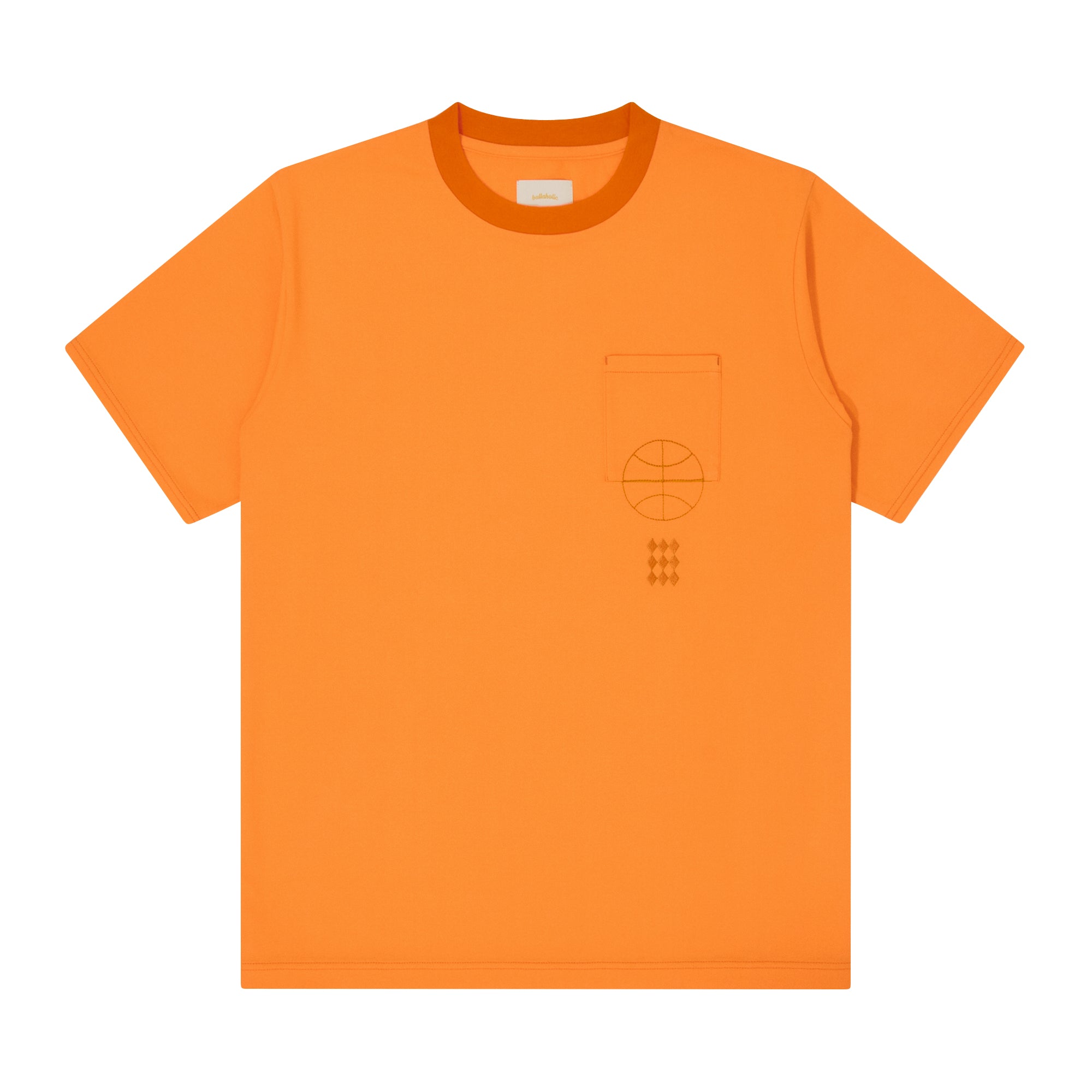 ballaholic-cotton-tees-paint-pocket-tee-t-shirt-orange image 1