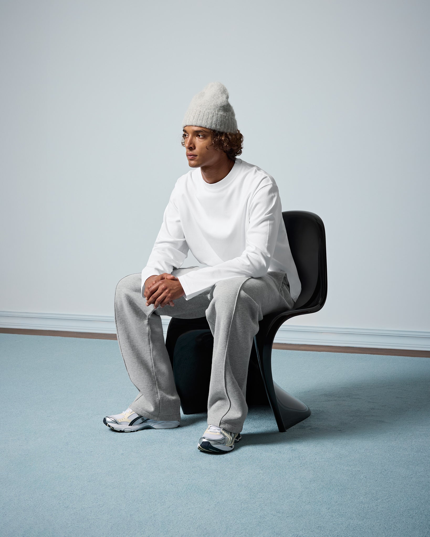 eightyfive-signature-longsleeve-langarmshirt-white-baumwolle image 7