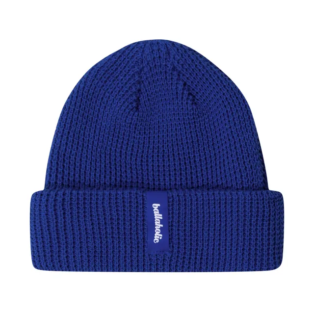ballaholic-logo-label-beanie-royal-blue-m-tze image 1