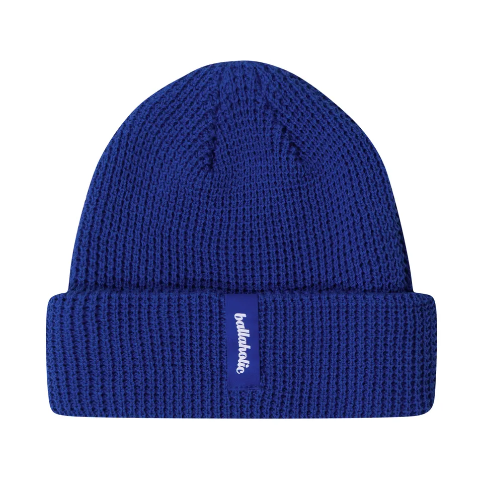 ballaholic-logo-label-beanie-royal-blue-m-tze image 1