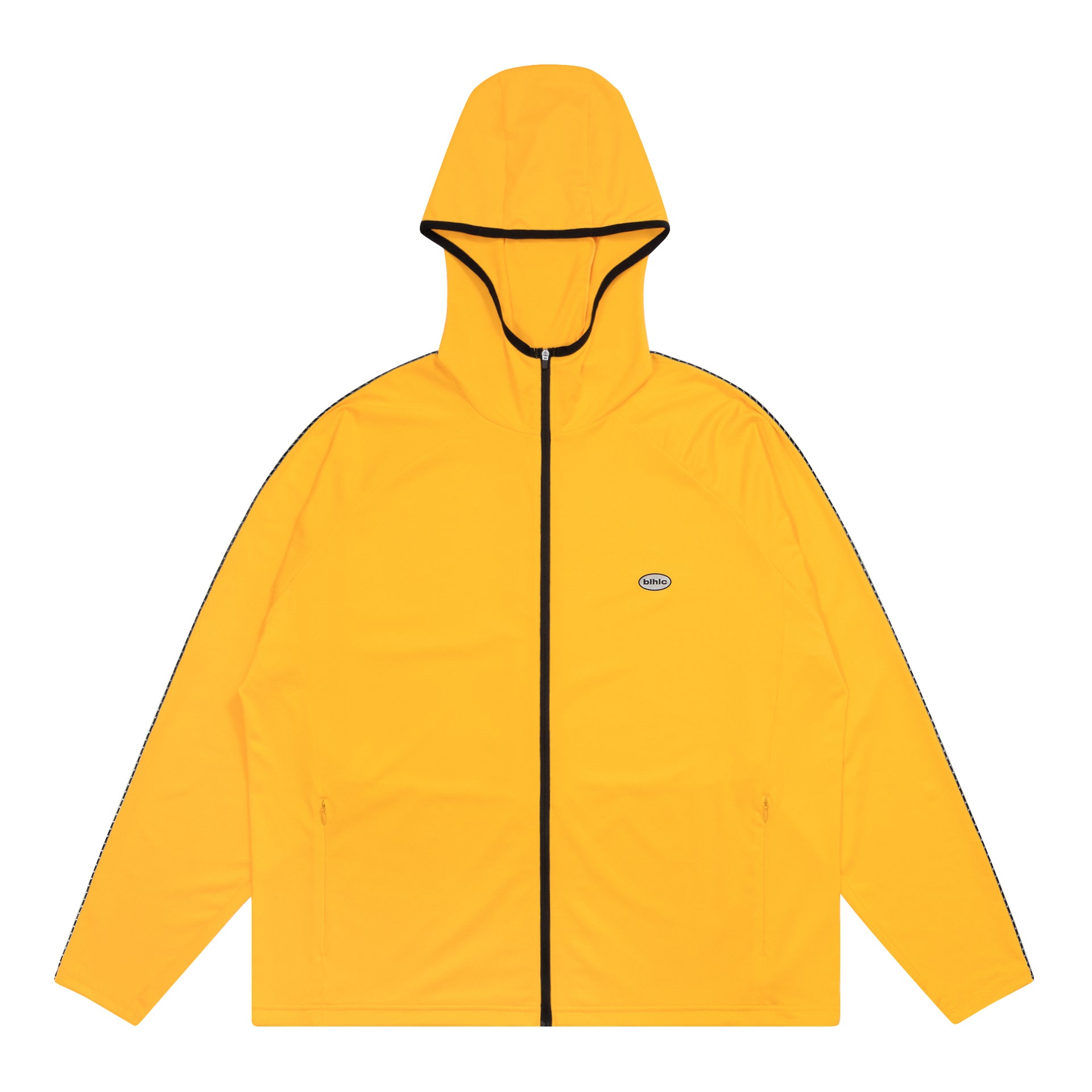 ballaholic-oval-logo-hyperstretch-full-zip-jacke-gelb image 1