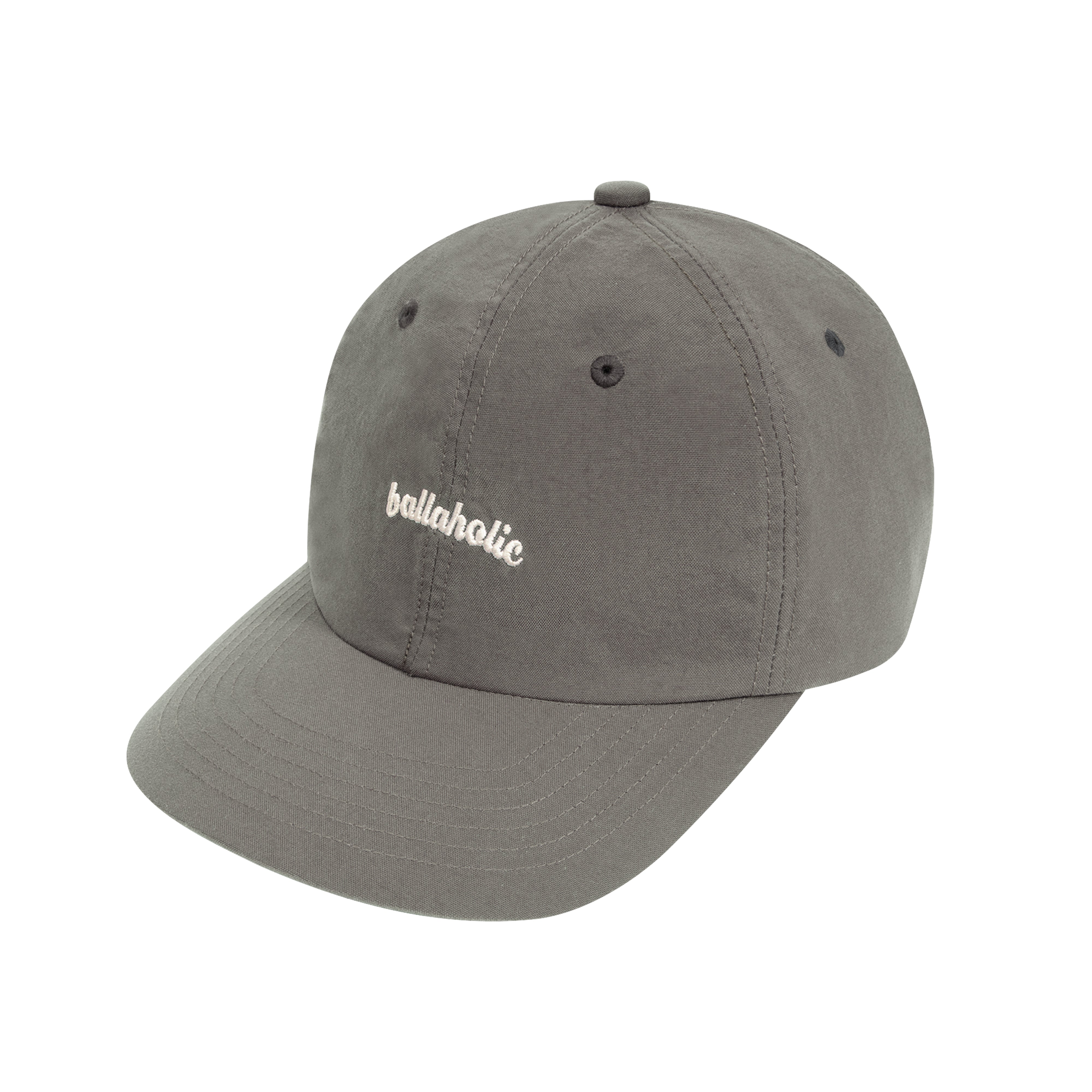 ballaholic-logo-nylon-6p-cap-grau image 2