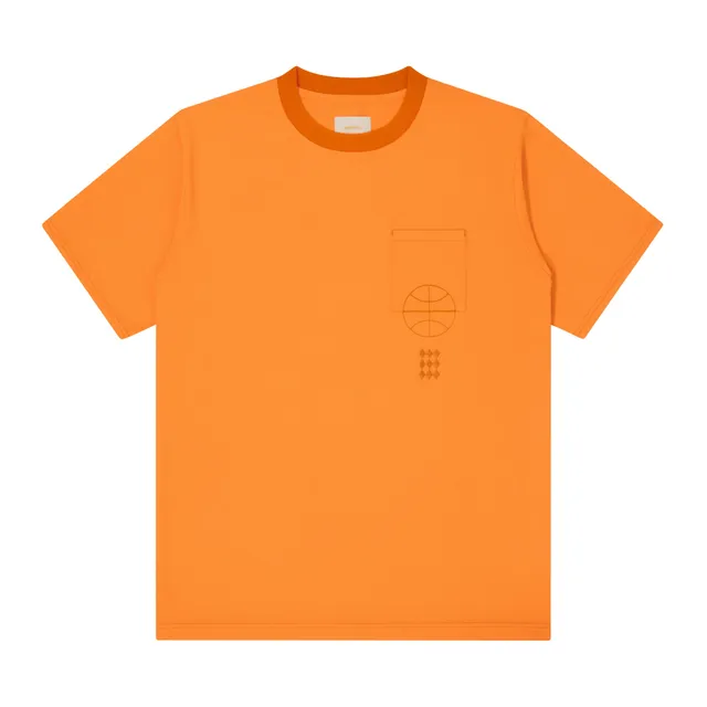 ballaholic-cotton-tees-paint-pocket-tee-t-shirt-orange image 1