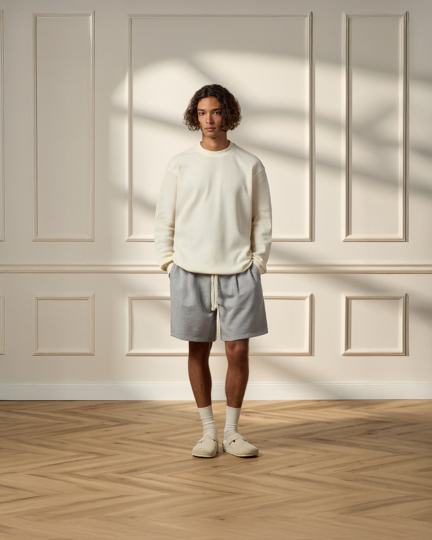 eightyfive-waffle-longsleeve-herren-off-white-relaxed-fit image 4