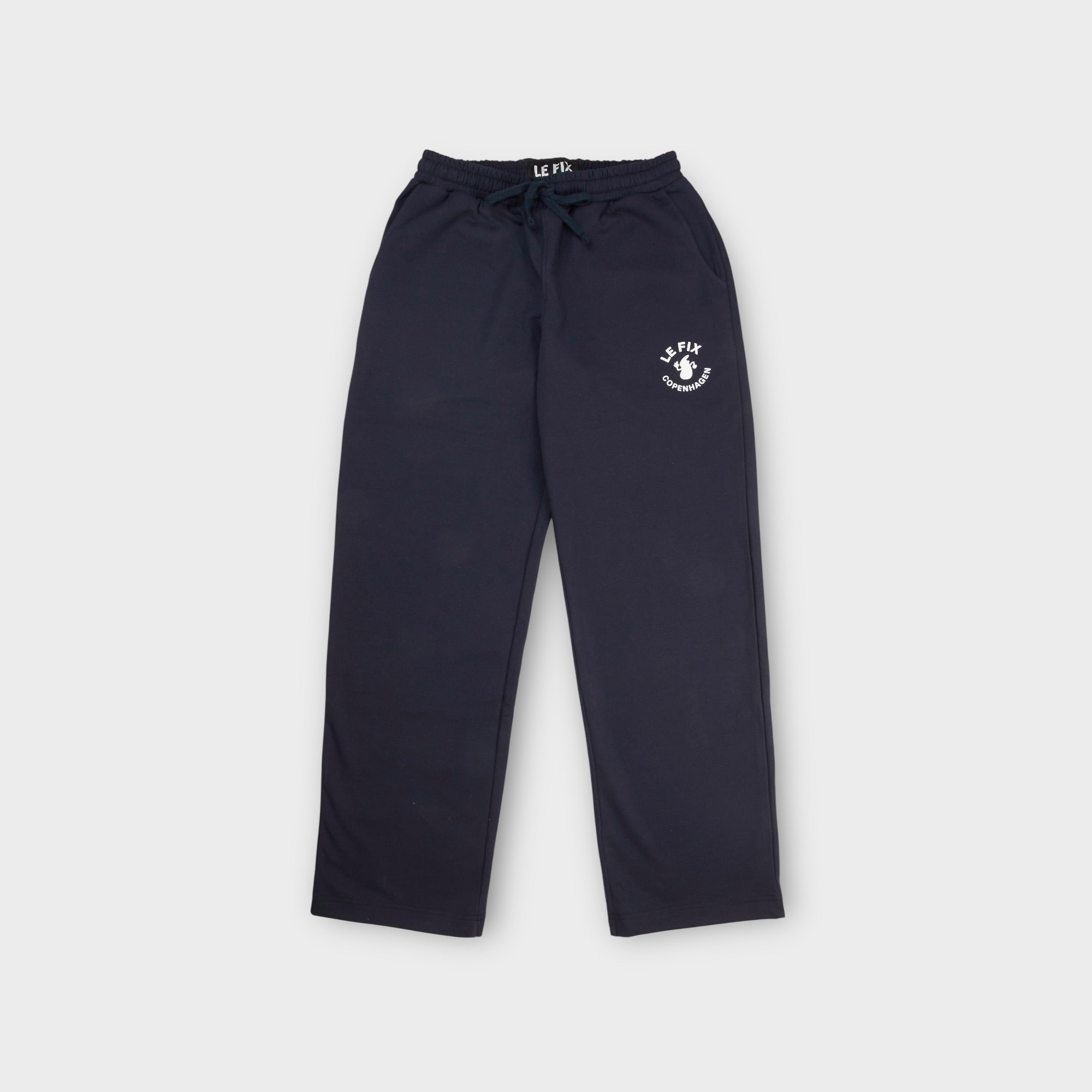 le-fix-pants-sweatpants-navy-baumwolle-baggy-fit image 1