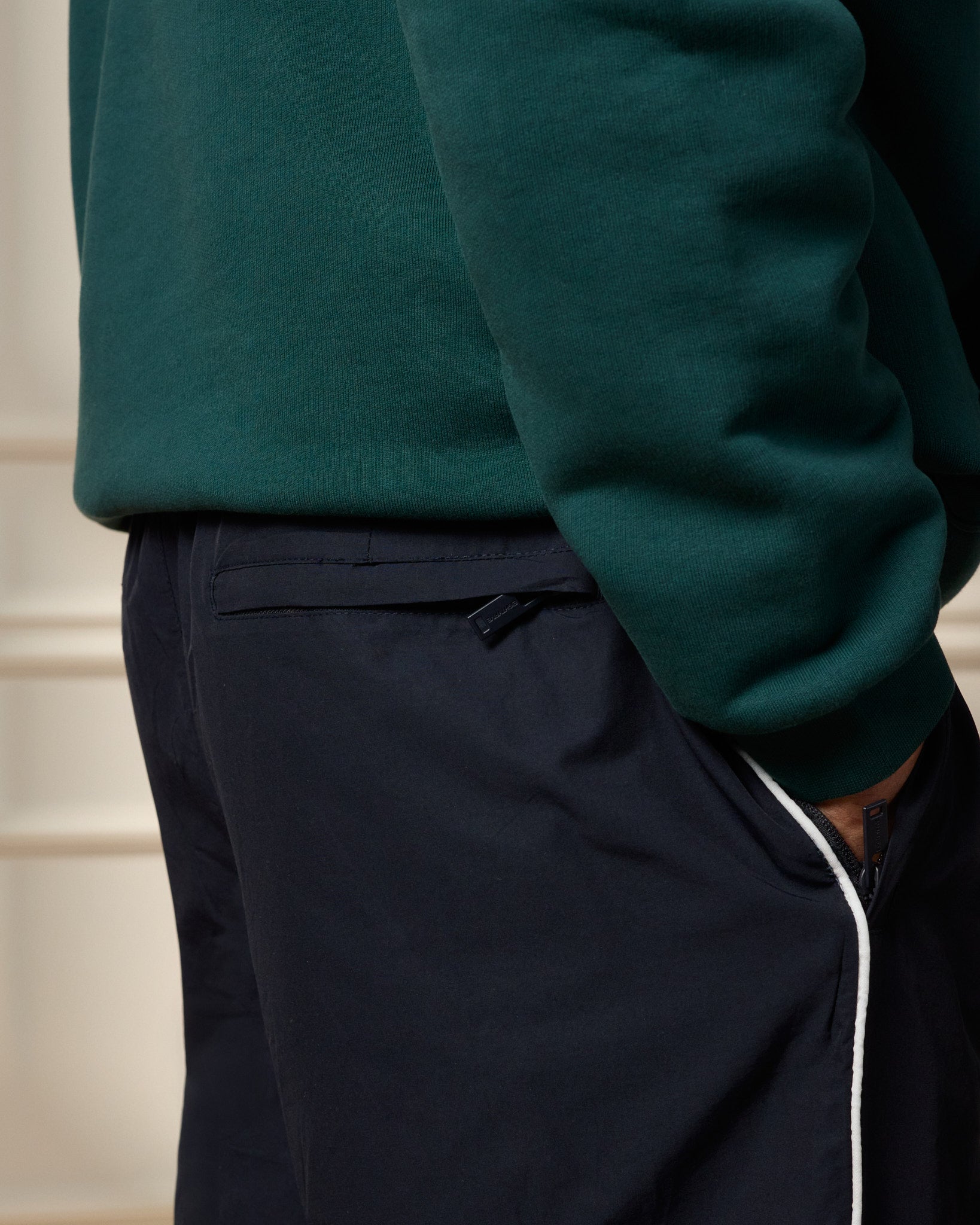 eightyfive-nylon-track-pants-trainingshose-navy-relaxed-baumwolle image 7