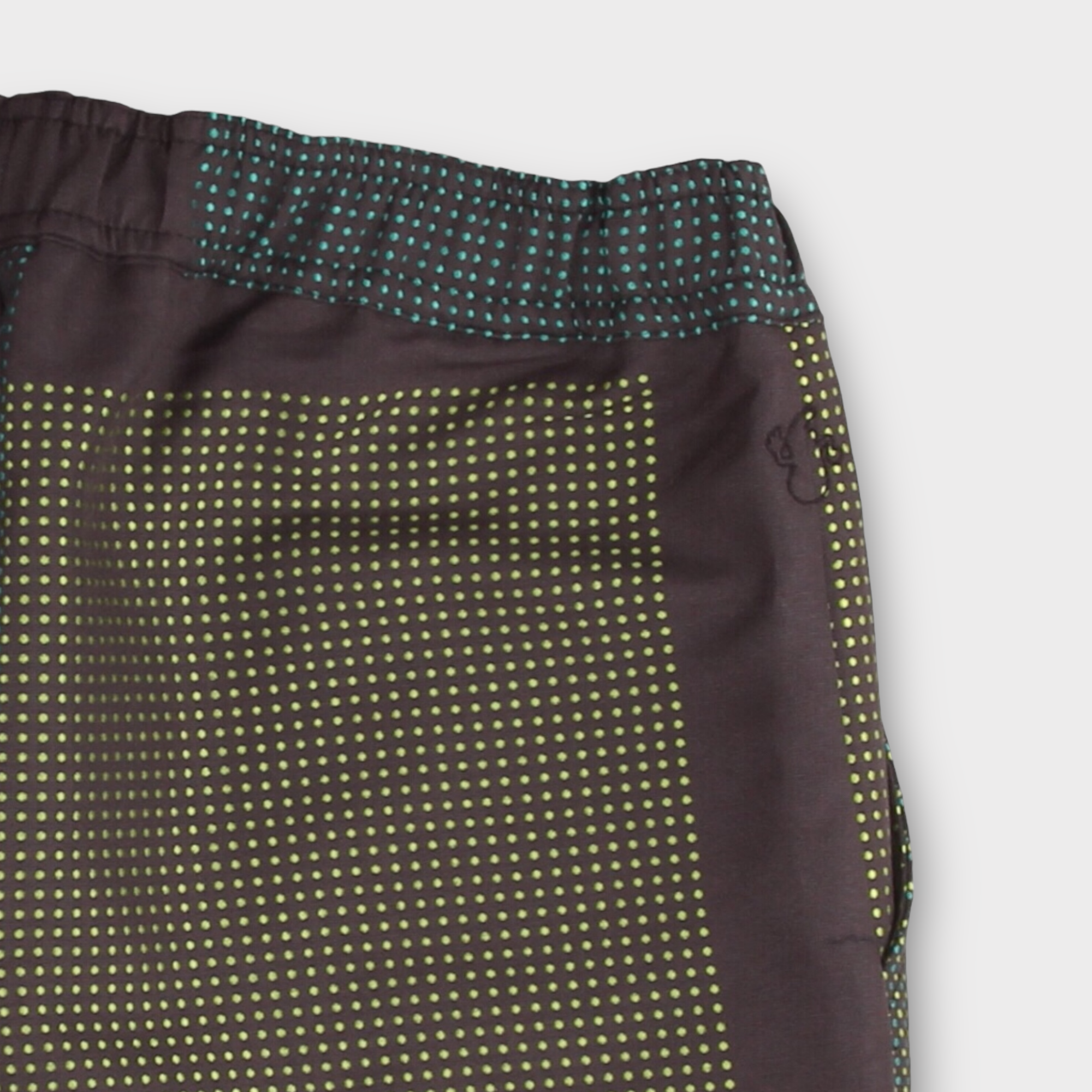 le-fix-pattern-shorts-schwarz-gemustert-baumwolle image 5