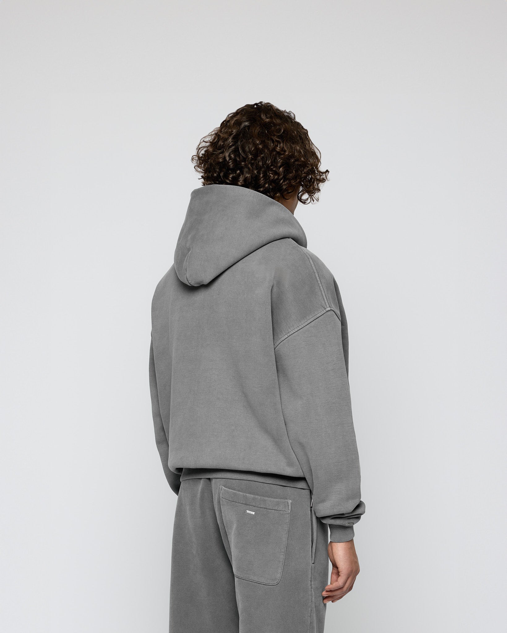 eightyfive-signature-oversized-hoodie-stone-grey-baumwolle image 4